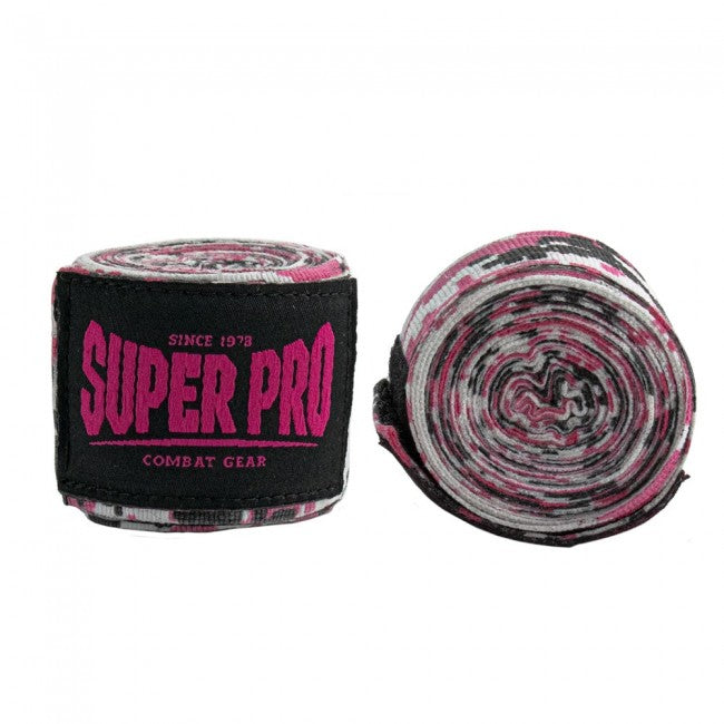 Super Pro Combat Gear Bandagen Camo pink/black/white