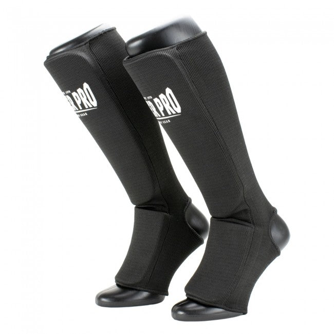 SUPER PRO COMBAT GEAR SCHIENBEINSCHÜTZER DEFENDER BLACK/WHITE