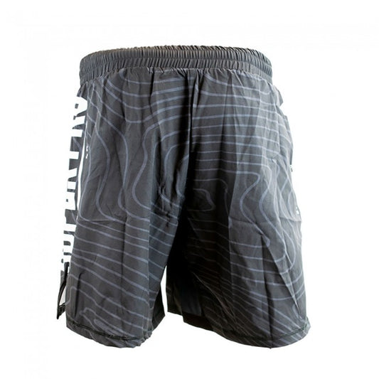 SUPER PRO COMBAT GEAR MMA SHORT BLACK/WHITE