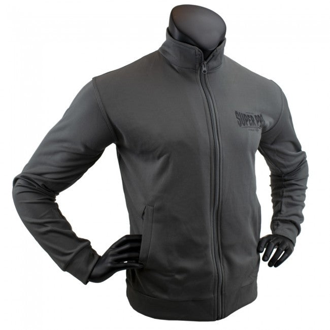 Super Pro Trainingsjacke Grau/Schwarz