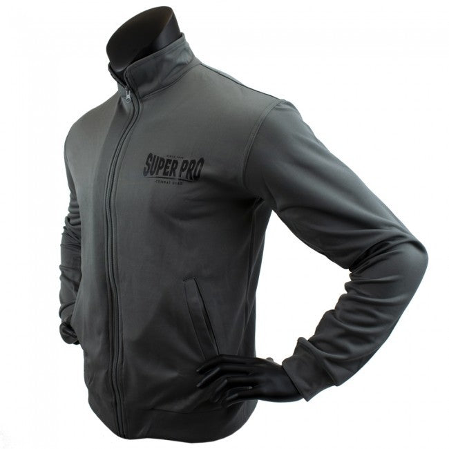 Super Pro Trainingsjacke Grau/Schwarz