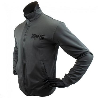 Super Pro Trainingsjacke Grau/Schwarz