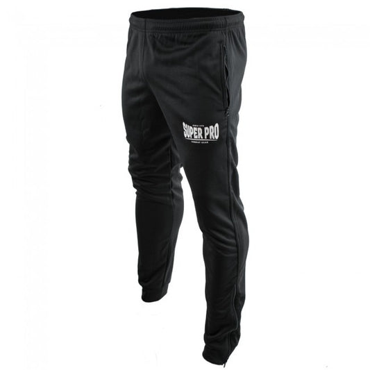Super Pro Trainingshose Schwarz/Weiß