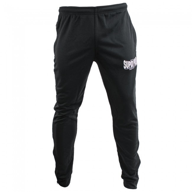Super Pro Trainingshose Schwarz/Weiß