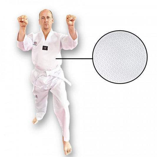 SXOWTIME TAEKWONDO ANZUG + WEIßER GÜRTEL