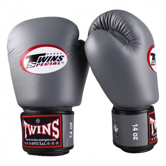Twins Boxhandschuhe BGVL 3 Leder Grau