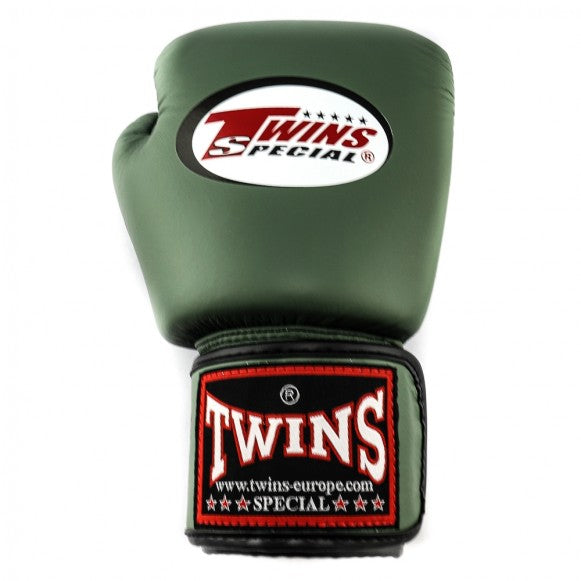 Twins Boxhandschuhe BGVL 3 Leder Militär