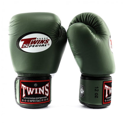 Twins Boxhandschuhe BGVL 3 Leder Militär