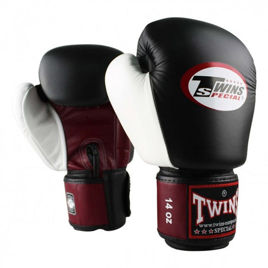 Twins BGVL 4 Boxhandschuhe Rot Schwarz Weiß