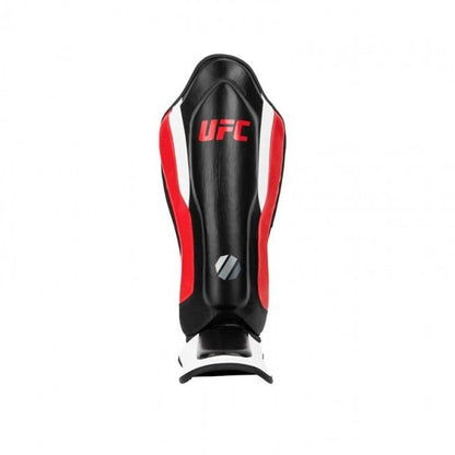 UFC Training Shin Guard Leather black/red