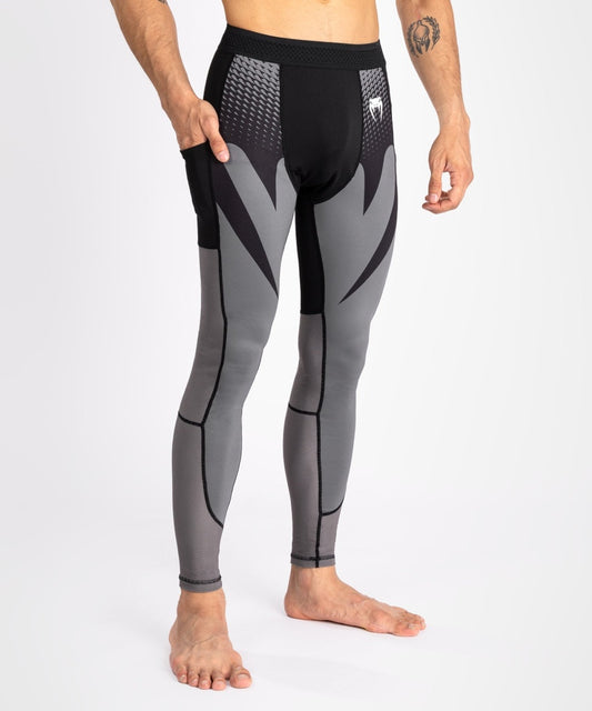 Venum Attack Spats - Black/Grey