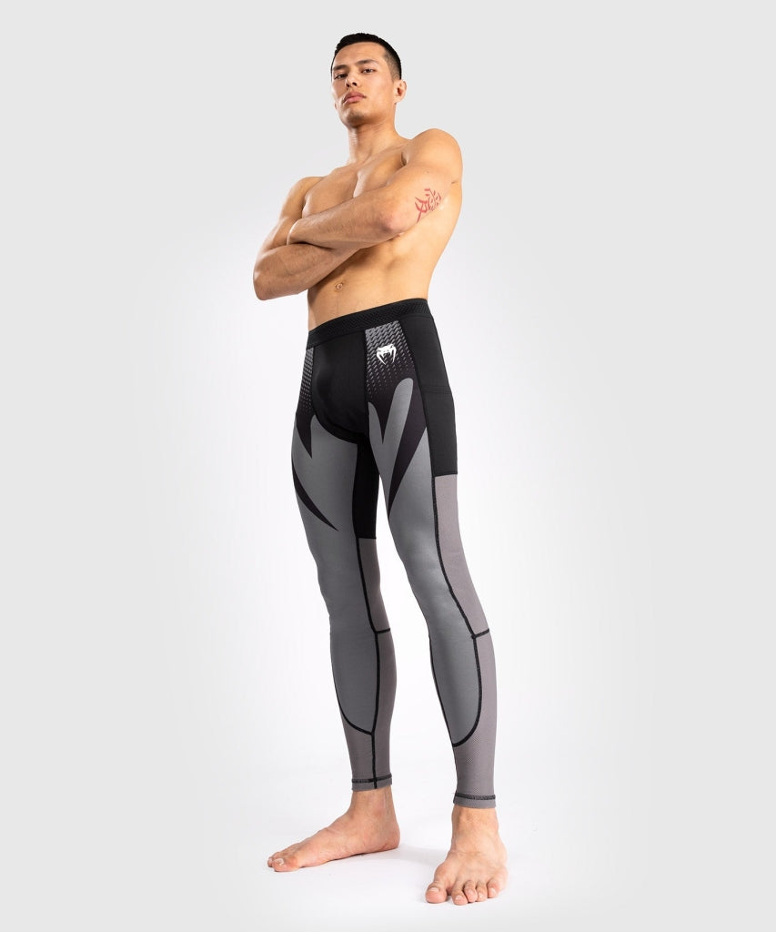 Venum Attack Spats - Black/Grey