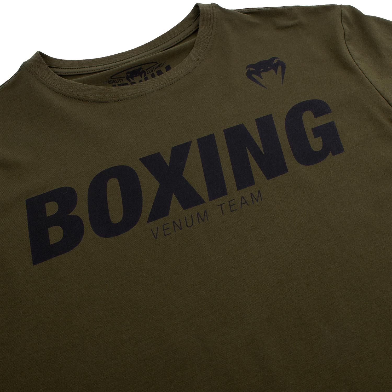 Venum Boxing VT T-Shirt - Khaki/Schwarz