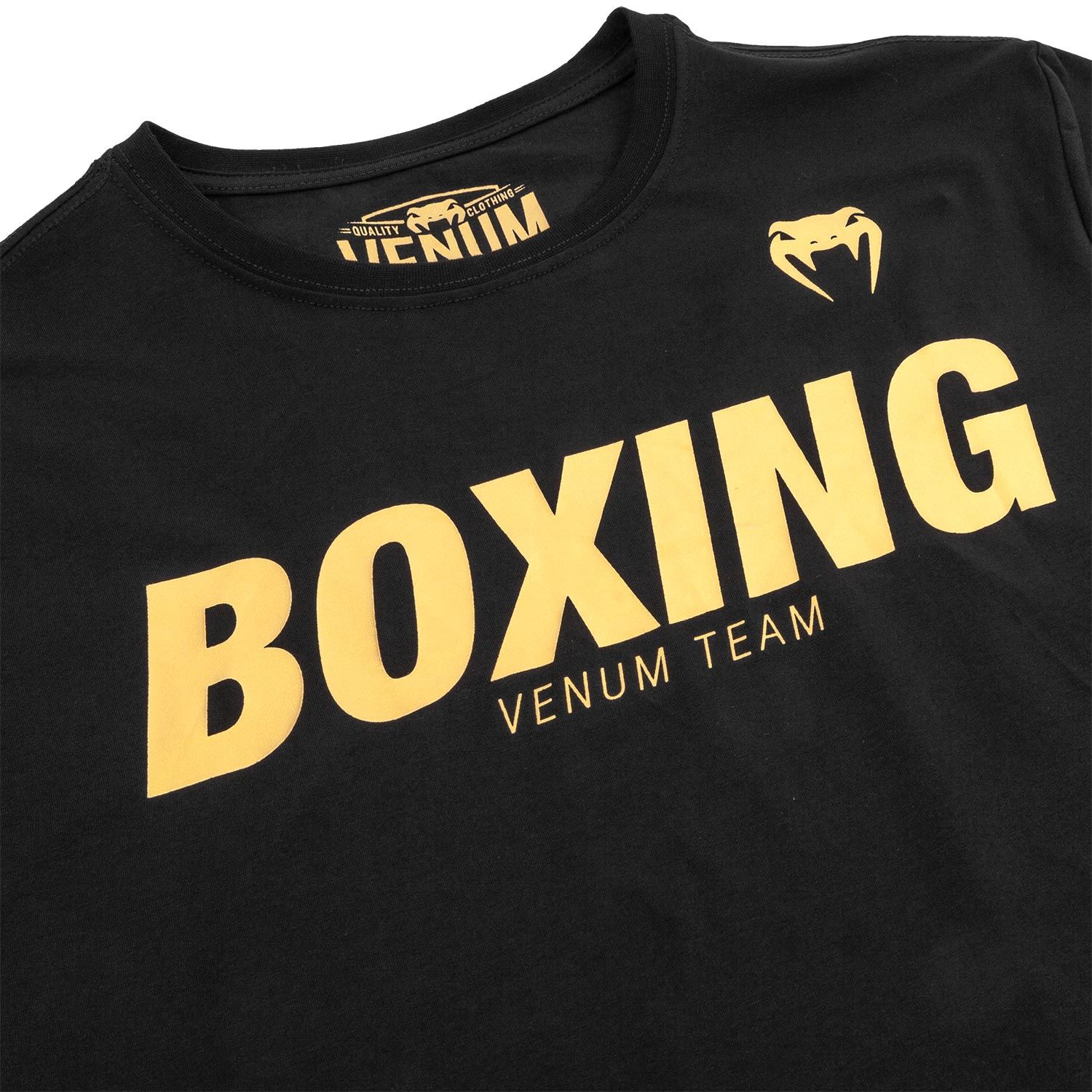 Venum Boxing VT T-Shirt - Schwarz/Gold