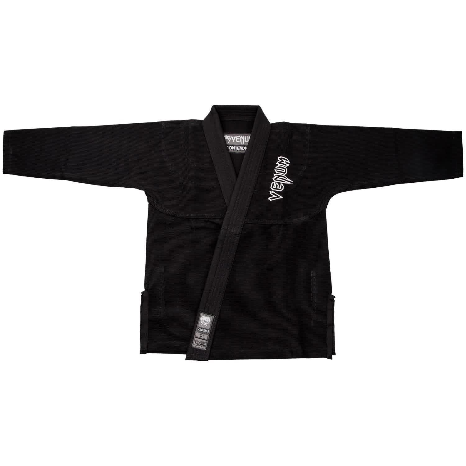 Venum Contender Kids BJJ Gi Schwarz