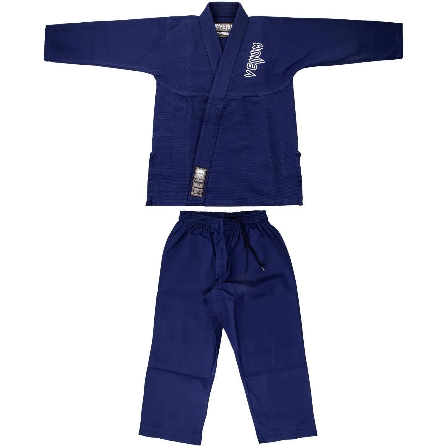 Venum Contender Kids BJJ Gi Dunkelblau