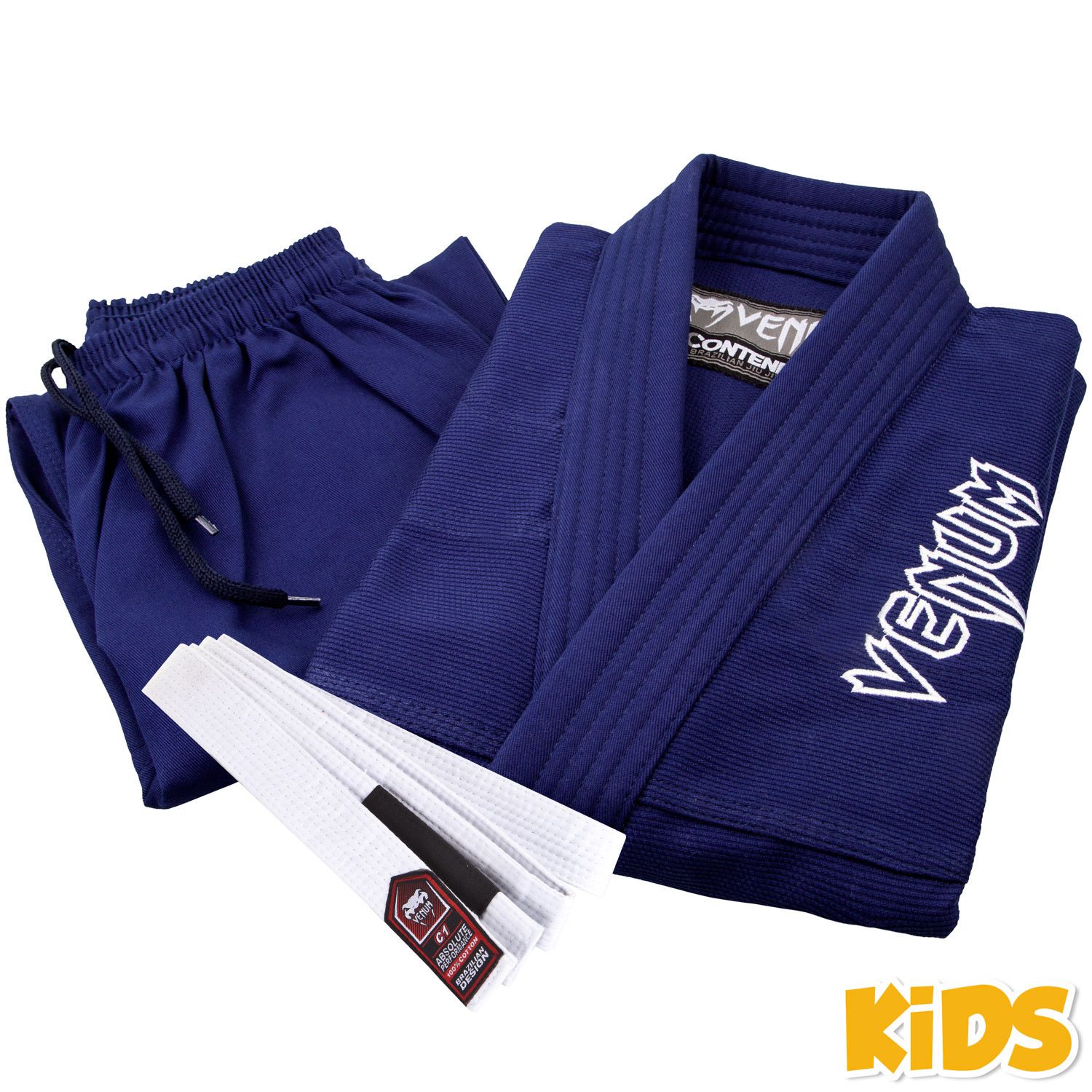 Venum Contender Kids BJJ Gi Dunkelblau