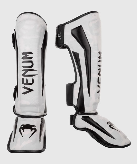 Venum Elite Schienbeinschutz - White/Camo