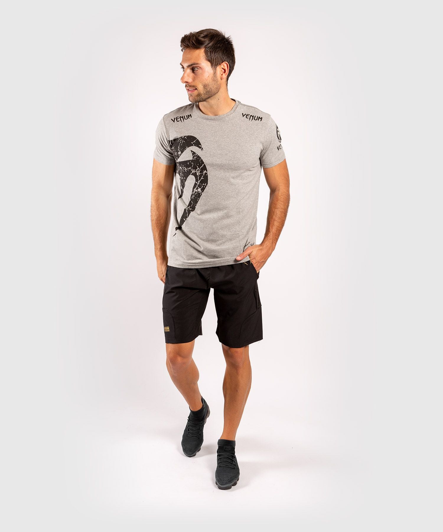 Venum Giant T-Shirt Grau/Schwarz