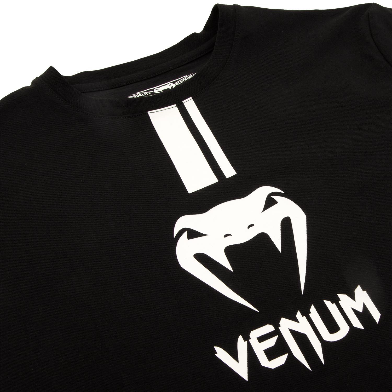 Venum Logos T-Shirt Schwarz/Weiß