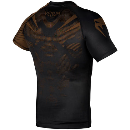 Venum NoGi 2.0 Rashguard - Kurzarm - Schwarz/Braun