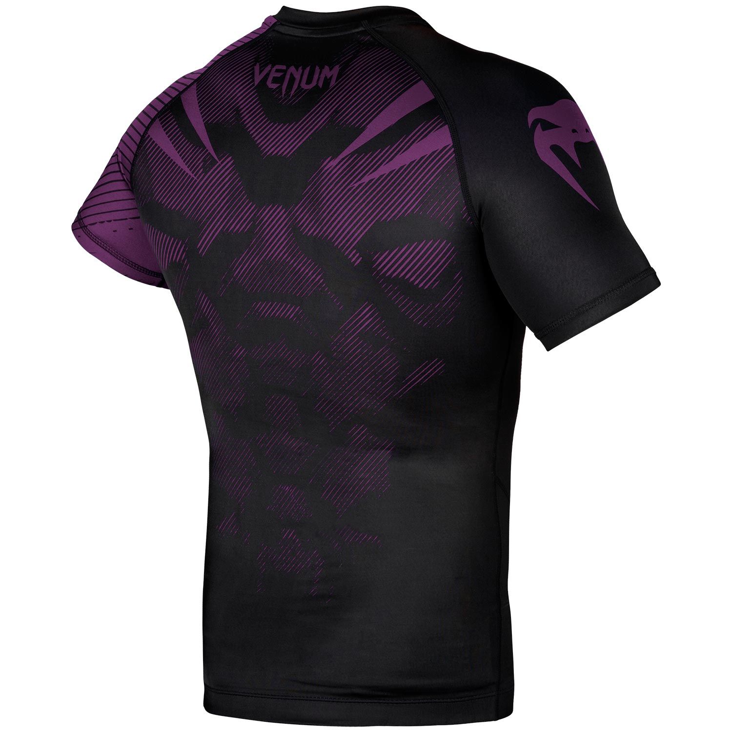 Venum NoGi 2.0 Rashguard - Kurzarm - Schwarz/Lila