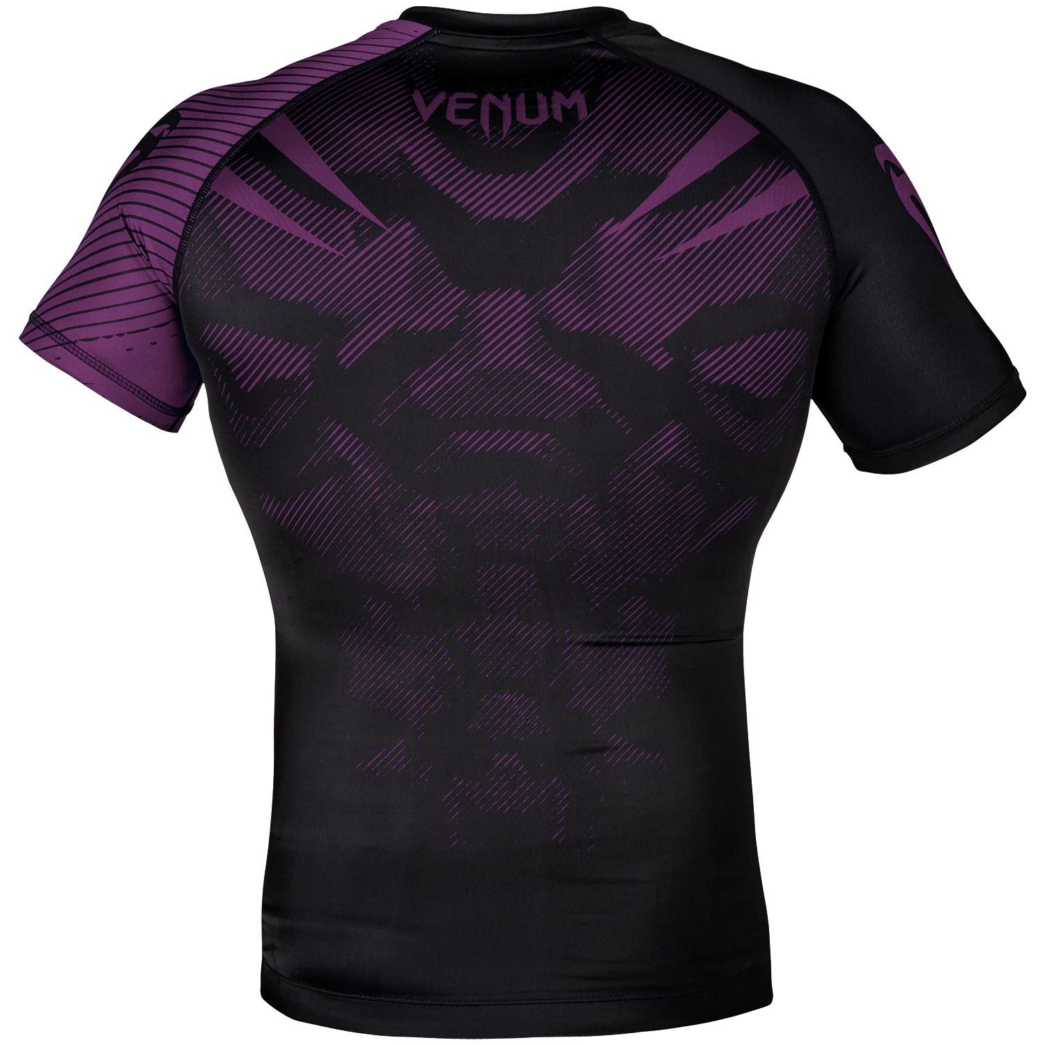 Venum NoGi 2.0 Rashguard - Kurzarm - Schwarz/Lila
