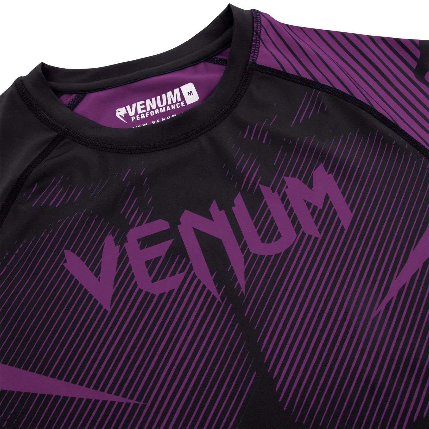 Venum NoGi 2.0 Rashguard - Langarm - Schwarz/Lila