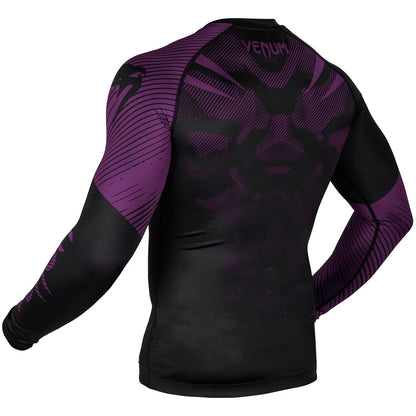 Venum NoGi 2.0 Rashguard - Langarm - Schwarz/Lila