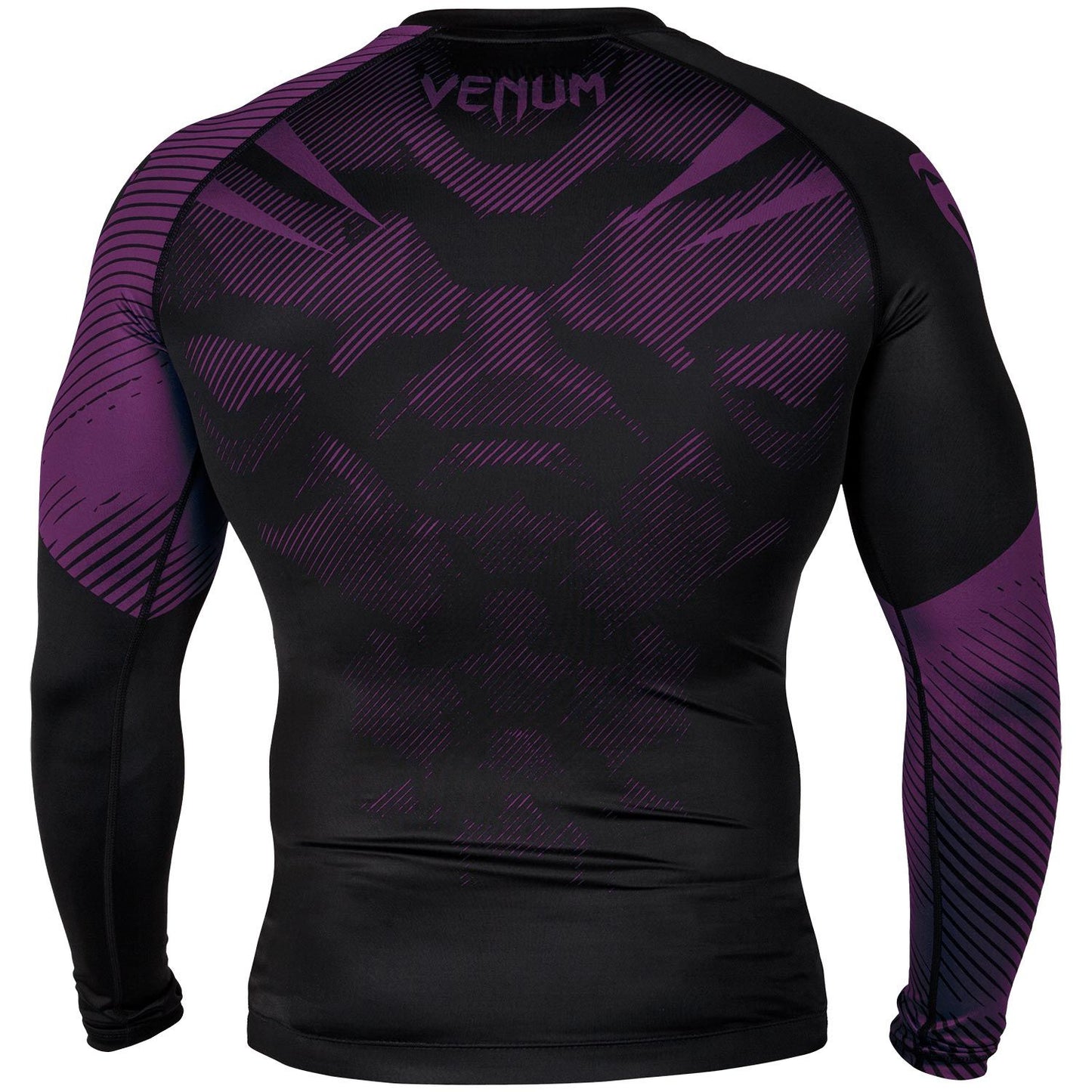 Venum NoGi 2.0 Rashguard - Langarm - Schwarz/Lila