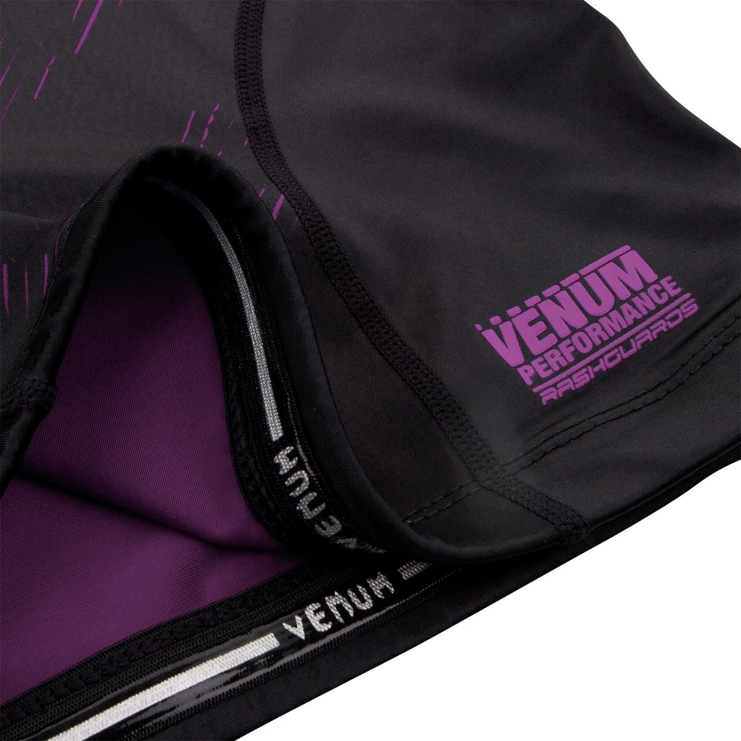 Venum NoGi 2.0 Rashguard - Langarm - Schwarz/Lila