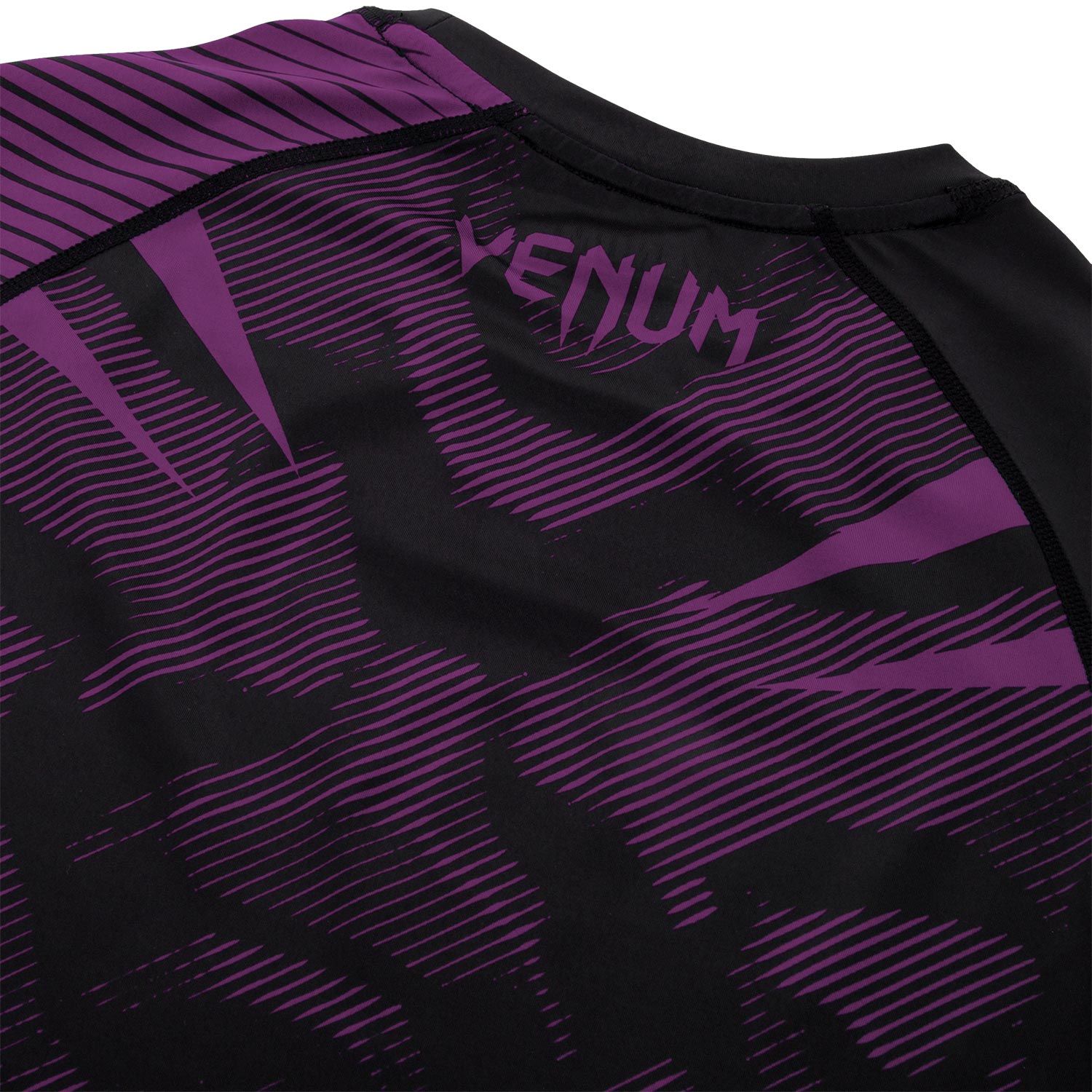 Venum NoGi 2.0 Rashguard - Langarm - Schwarz/Lila