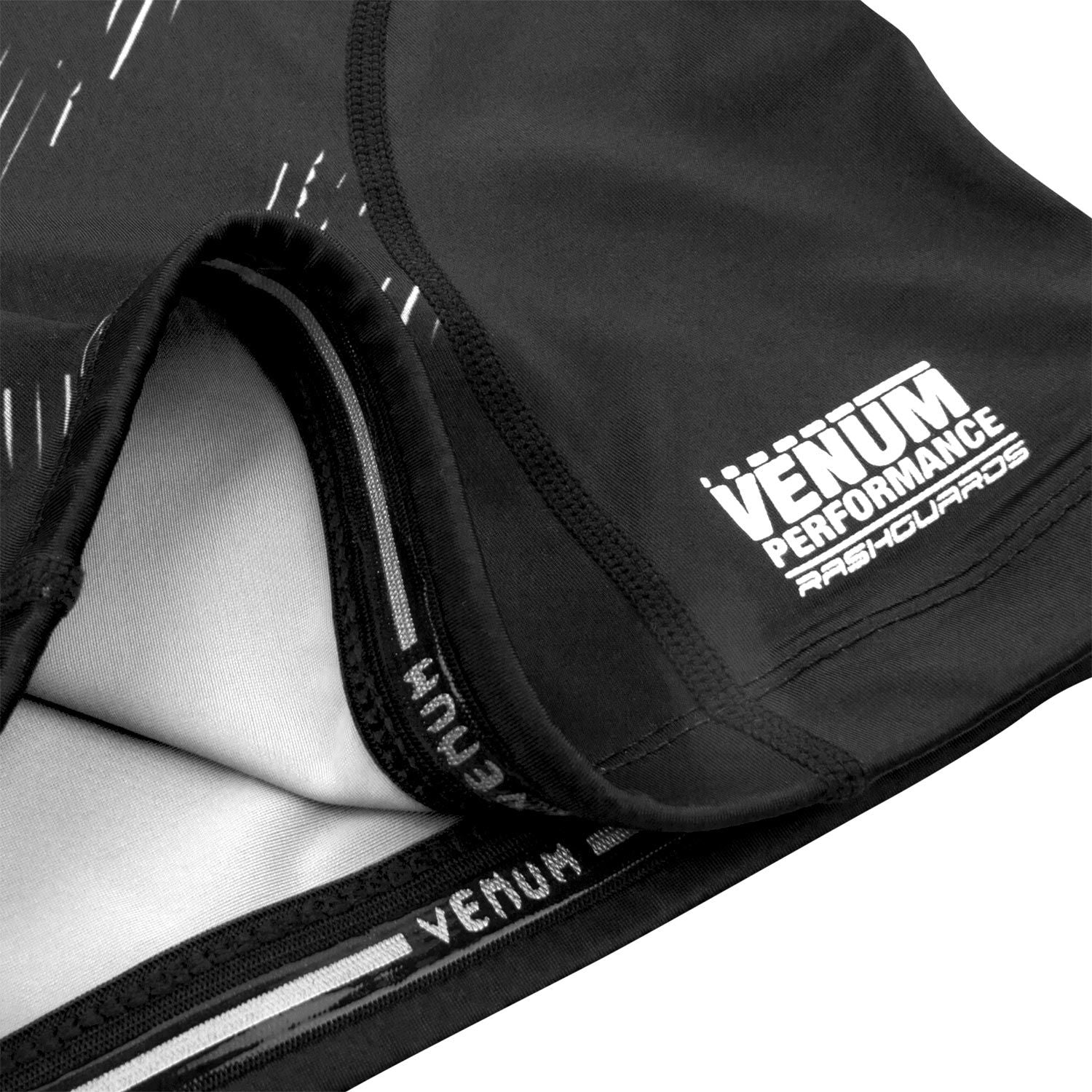 Venum NoGi 2.0 Rashguard - Langarm - Schwarz/Weiß