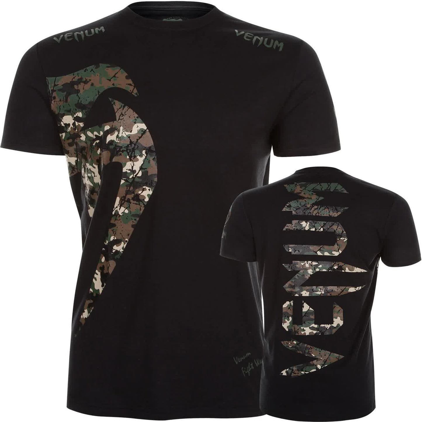 Venum Original Giant T-Shirt Schwarz/Camo