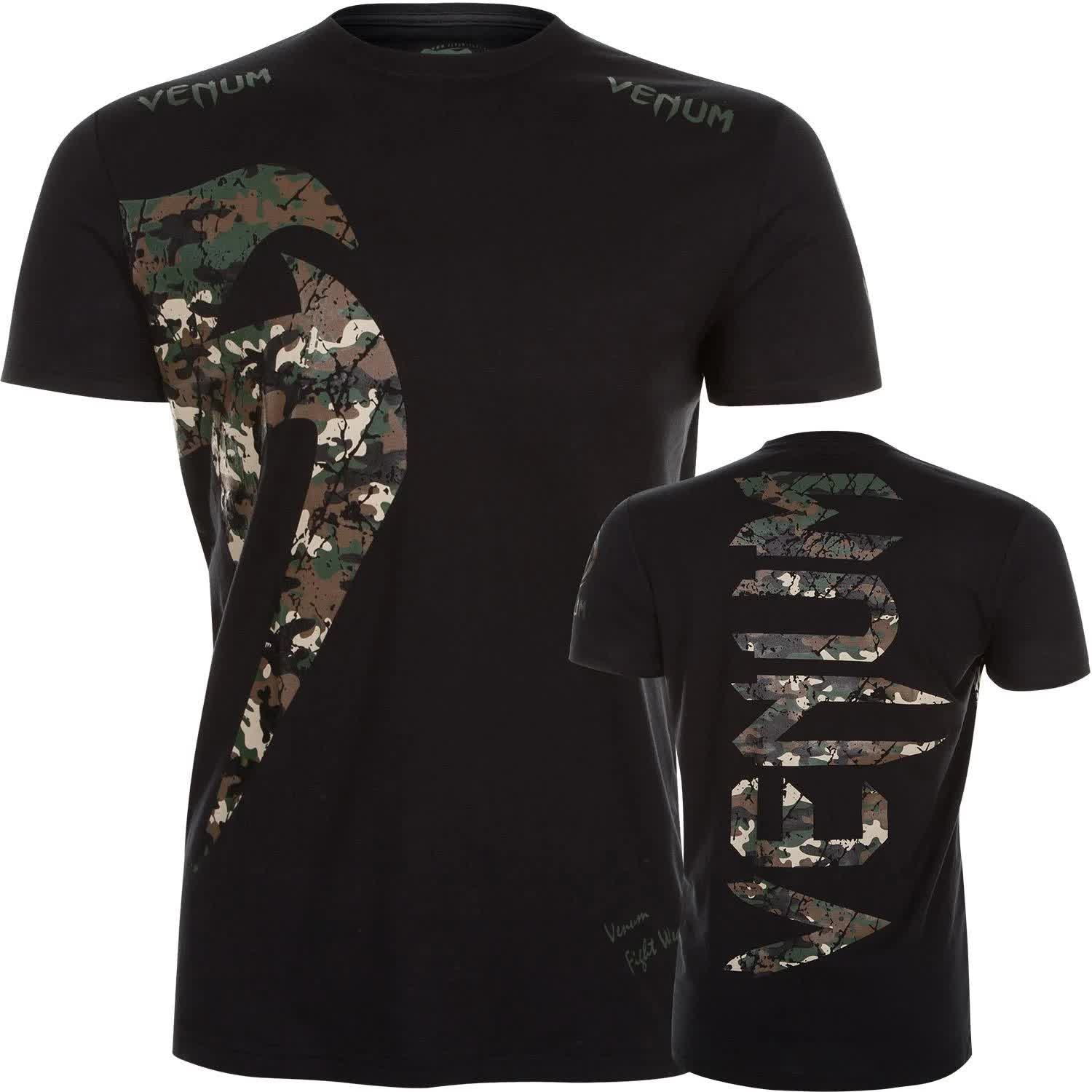 Venum Original Giant T-Shirt Schwarz/Camo