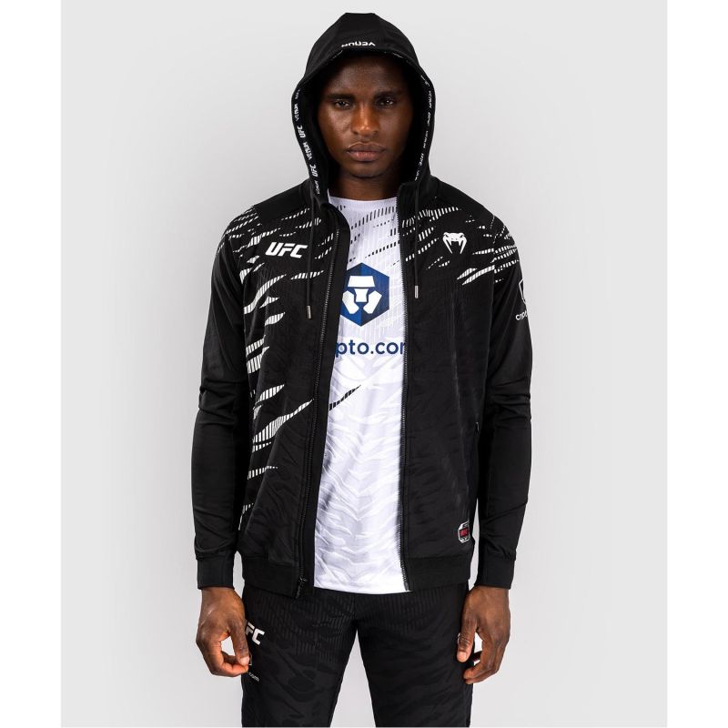 VENUM Zip Hoody, UFC Fusion Authentic Fight Night, schwarz-weiß