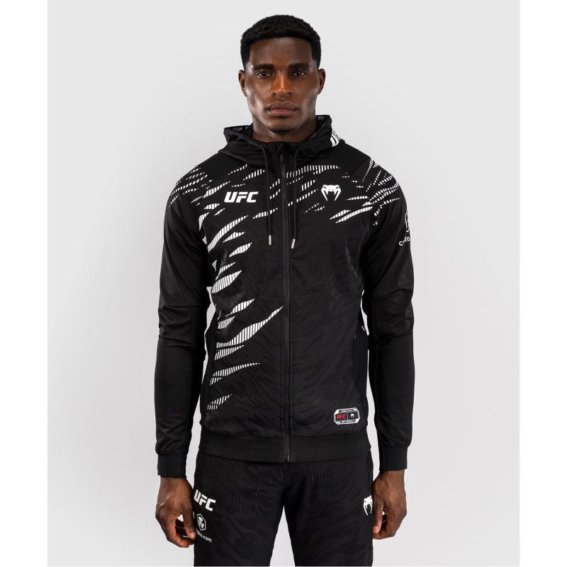 VENUM Zip Hoody, UFC Fusion Authentic Fight Night, schwarz-weiß