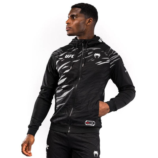 VENUM Zip Hoody, UFC Fusion Authentic Fight Night, schwarz-weiß