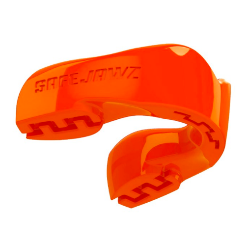 SAFEJAWZ ORTHO SERIES ZAHNSPANGEN ZAHNSCHUTZ ORANGE