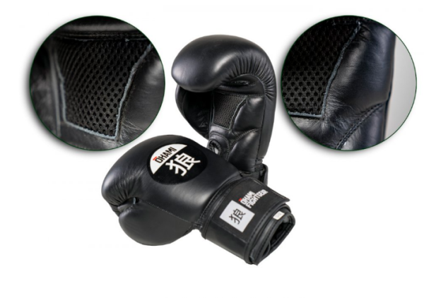 okami fightgear Boxhandschuhe Hi-Pro Noir