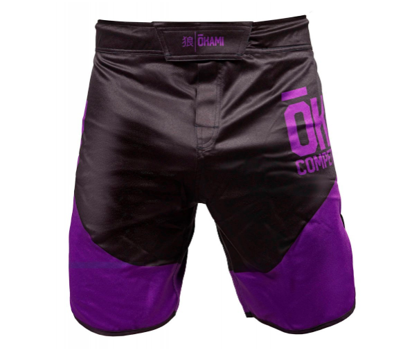 OKAMI Fight Shorts Competition Team Purple