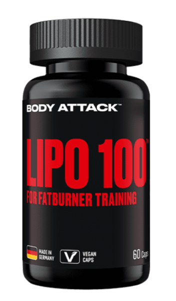 Body Attack LIPO 100 Hardcore - 60 Caps