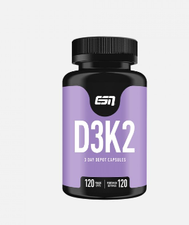 ESN VITAMIN D3+K2, 120 KAPS.