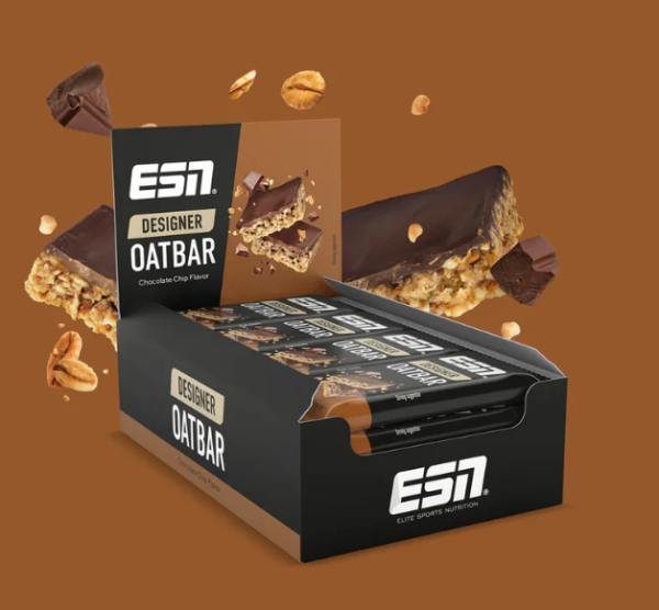 ESN Designer Oatbar Haferriegel 12x100g Box Chocolate Chip