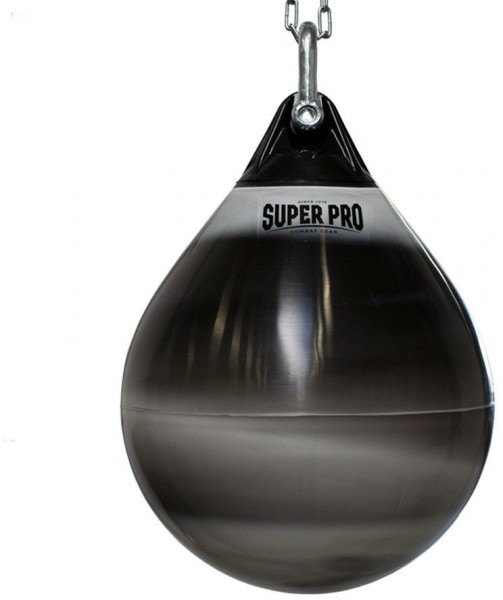 Pro Schwarz/Weiss Punchbag | Gear Premium Pro | Super Super Combat Marken Waterpro