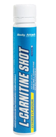 L-CARNITINE SHOT AMPULLE Citrus flavour (25ml)