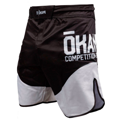 OKAMI Fight Shorts Competition Team White