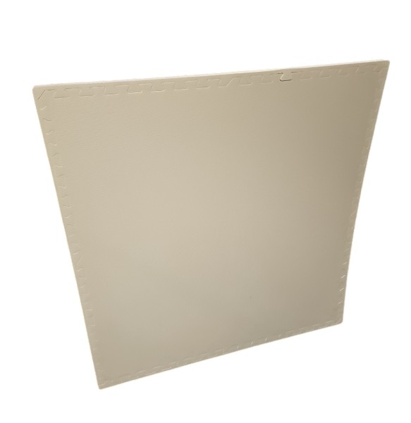 Puzzelmatten Beige / Grau 100 x 100 x 2,5cm