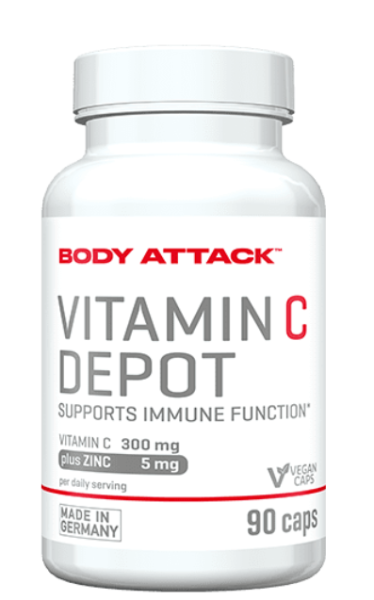 Body Attack VITAMIN C DEPOT - 90 Caps